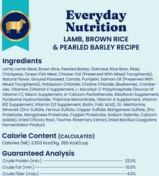 Solid Gold Real Lamb, Brown Rice & Pearled Barley Whole Grain Recipe Dry Dog Food for Medium & Large Dogs, 24-lb bag slide 2 of 9