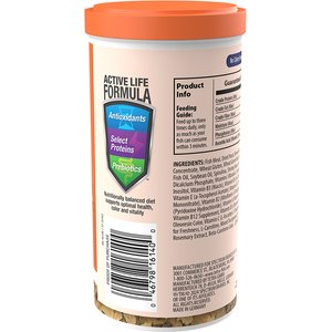 TetraFin Goldfish Flakes Fish Food, 7.06-oz jar