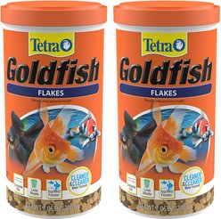 TetraFin Goldfish Flakes Fish Food, 7.06-oz jar, bundle of 2