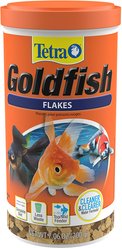 TetraFin Goldfish Flakes Fish Food, 7.06-oz jar