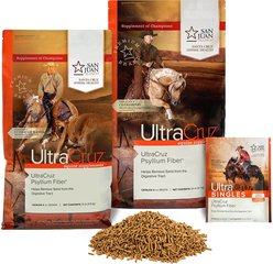 UltraCruz Psyllium Fiber Digestive Pellets Horse Supplement, 10-lb bag slide 2 of 4