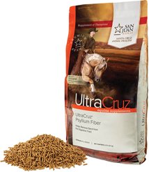 UltraCruz Psyllium Fiber Digestive Pellets Horse Supplement, 20-lb bag