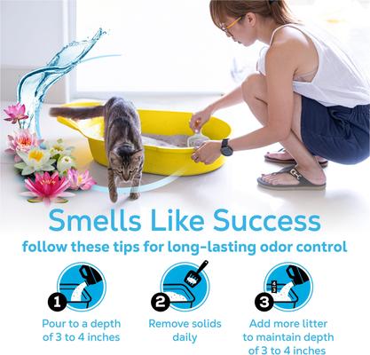 Show full view: Tidy Cats Glade Clear Springs Scented Clumping Cat Litter, 20-lb jug, case of 2 slide 9 of 11