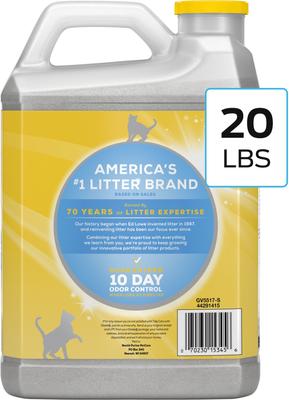 Show full view: Tidy Cats Glade Clear Springs Scented Clumping Cat Litter, 20-lb jug, case of 2 slide 4 of 11