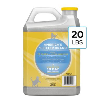 Show full view: Tidy Cats Glade Clear Springs Scented Clumping Cat Litter, 20-lb jug, case of 2 slide 5 of 11