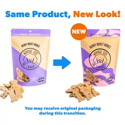 Winnie Lou Berry Boost Bones Crunchy Dog Treats, 4-oz bag slide 2 of 4