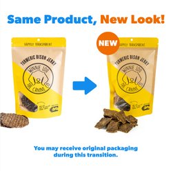 Winnie Lou Turmeric Bison Jerky Dog Treats, 2.5-oz bag slide 2 of 4