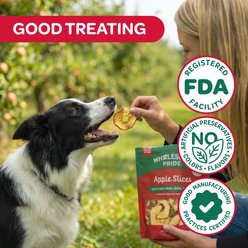 Wholesome Pride Pet Treats Apple Slices Dehydrated Dog Treats, 8-oz bag slide 2 of 7