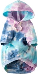 Pet Passion Rocky II The Extra Comfy Tie Dye Dog Hoodie, Purple, X-Small slide 2 of 6