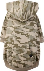 Pet Passion Rocky II The Extra Comfy Camo Dog Hoodie, Sage, XX-Large slide 2 of 6