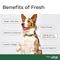Show in main carousel: Freshpet Chicken Recipe with Peas, Carrots, & Brown Rice Fresh Refrigerated Dog Food, 6-lb roll, case of 4 slide 8 of 10