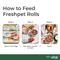 Show in main carousel: Freshpet Chicken Recipe with Peas, Carrots, & Brown Rice Fresh Refrigerated Dog Food, 6-lb roll, case of 4 slide 9 of 10