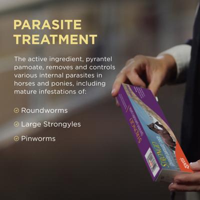 Show full view: STRONGID Pyrantel Pamoate Paste Dewormer for Horses, 20-ml syringe slide 5 of 7