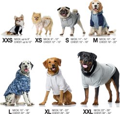 Pet Passion Rocky II The Extra Comfy Solid Color Dog Hoodie, Navy, Small slide 2 of 7