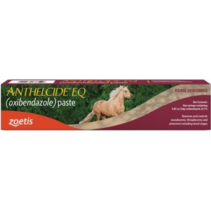 Anthelcide EQ Oxibendazole Paste Horse Dewormer, 0.85-oz syringe