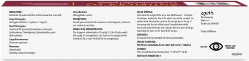 Show full view: Anthelcide EQ Oxibendazole Paste Horse Dewormer, 0.85-oz syringe slide 2 of 8
