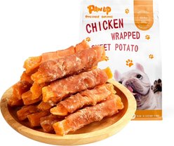 Pawup Chicken Wrapped Sweet Potato Grain-Free Dehydrated Dog Treats, 10.6-oz bag