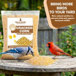 Trailmark Naturals Cracked Corn Seed Wild Bird Food, 5-lb bag slide 2 of 7