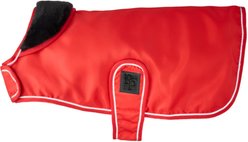 Pet Passion Breeze II The Windbreaker Waterproof Dog Coat, Red, X-Small
