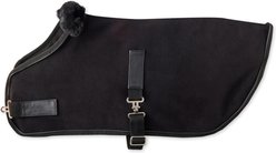 Pet Passion Preston II The Polar Fleece Dog Coat, Black, XX-Large
