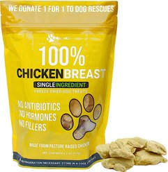 Max and Neo Dog Gear Grain-Free Chicken Breast Freeze-Dried Dog Treats, 4.2-oz bag slide 1 of 4