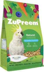 ZuPreem Natural Daily Large Bird Food, 3-lb bag