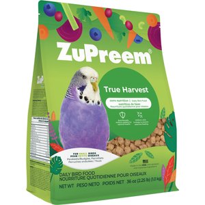 ZuPreem True Harvest Daily Small Bird Food, 2.25-lb bag