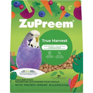 ZuPreem True Harvest Daily Small Bird Food, 2.25-lb bag