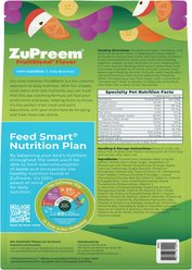 ZuPreem FruitBlend Flavor with Natural Fruit Flavors Daily Small Bird Food, 10-lb bag slide 2 of 9
