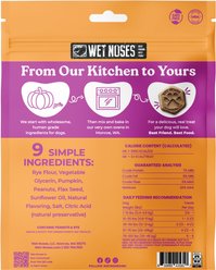 Wet Noses Soft Baked Human-Grade Pumpkin Soft & Chewy Dog Treats, 8-oz bag slide 2 of 2