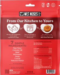 Wet Noses Human-Grade Roasted Beef Crunchy Baked Dog Treats, 10-oz bag slide 2 of 2