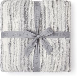 Barefoot Dreams CozyChic Space Dye Border Throw Blanket, Moonbeam Multi slide 2 of 4