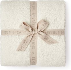 Barefoot Dreams CozyChic Cova Center Stripe Throw Blanket, Stone Multi slide 2 of 4