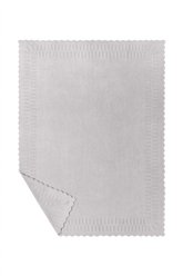 Barefoot Dreams CozyChic Cotton Shell Texture Throw Blanket, Oyster slide 2 of 4