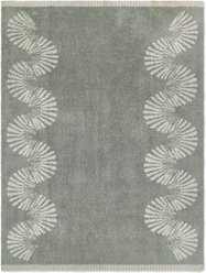 Barefoot Dreams CozyChic Spiral Seashell Throw Blanket, Faded Hazel Multi