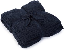 Barefoot Dreams CozyChic Throw Blanket, Indigo