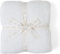 Barefoot Dreams CozyChic Throw Blanket, Cream