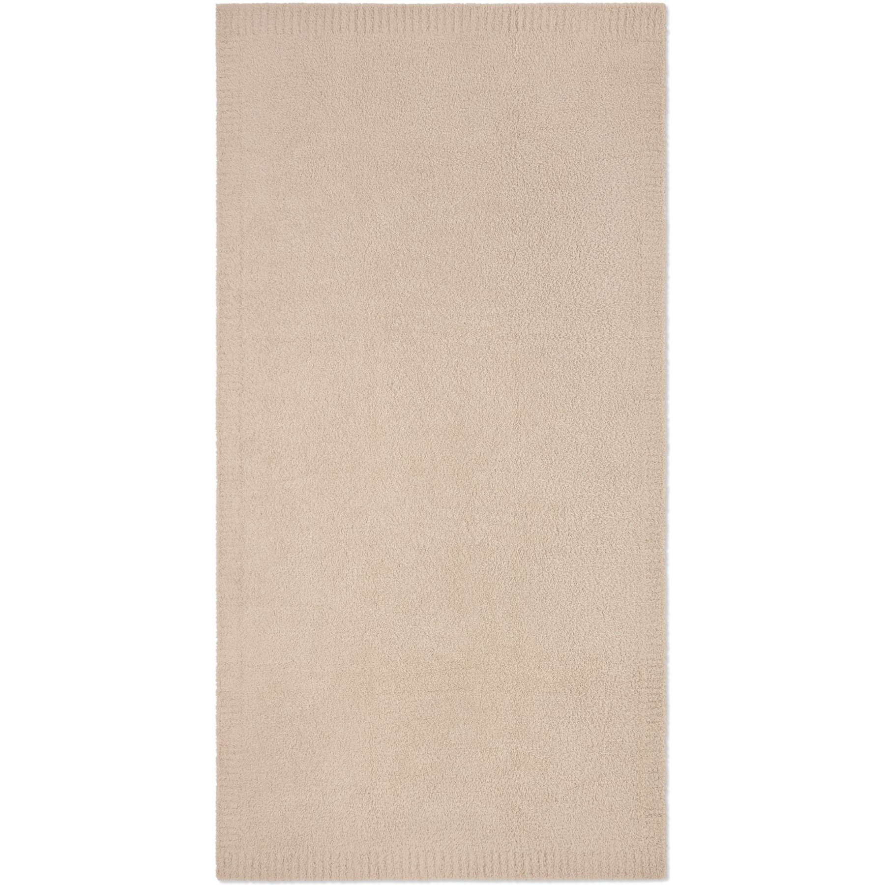 Barefoot Dreams CozyChic Sofa Blanket, Stone, 2 Seat