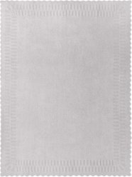 Barefoot Dreams CozyChic Cotton Shell Texture Throw Blanket, Oyster