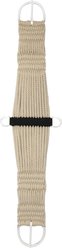 Weaver Equine Rayon 25 Strand Nickle Plated Horse Cinch, Tan, 30-in