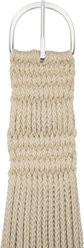 Weaver Equine Rayon 25 Strand Nickle Plated Horse Cinch, Tan, 30-in slide 2 of 3