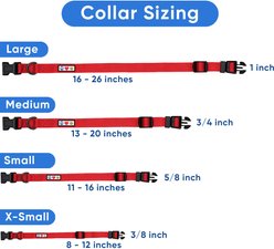 Pawtitas Nylon Reflective Dog Collar, Camouflage Pink, Small: 11 to 16-in neck, 5/8-in wide slide 2 of 9