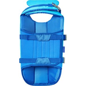 Frisco Shark Dog Life Jacket, Ocean Blue, Medium