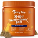 Zesty Paws 8-in-1 Bites Peanut Butter Flavored Soft Chews Multivitamin for Dogs, 90 count