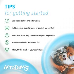 Trudell Animal Health AeroDawg Dog Asthma Aerosol Chamber, Small