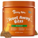 Zesty Paws Scoot Away Bites Chicken Flavored Soft Chews Digestive Supplement for Dogs, 90 count