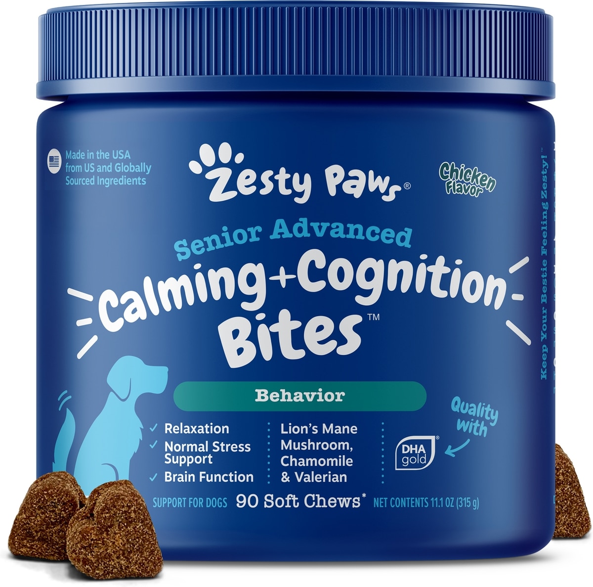 Zesty Paws Cognition Bites