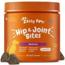 Zesty Paws Hip & Joint Bites Bacon Flavored Soft Chews Glucosamine Mobility Supplement for Dogs, 90 count