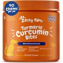 Zesty Paws Turmeric Curcumin Bites Duck Flavored Soft Chews Multivitamin for Dogs, 90 count