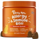 Zesty Paws Aller-Immune Bites Bacon Flavored Lysine Supplement for Cats, 60 count